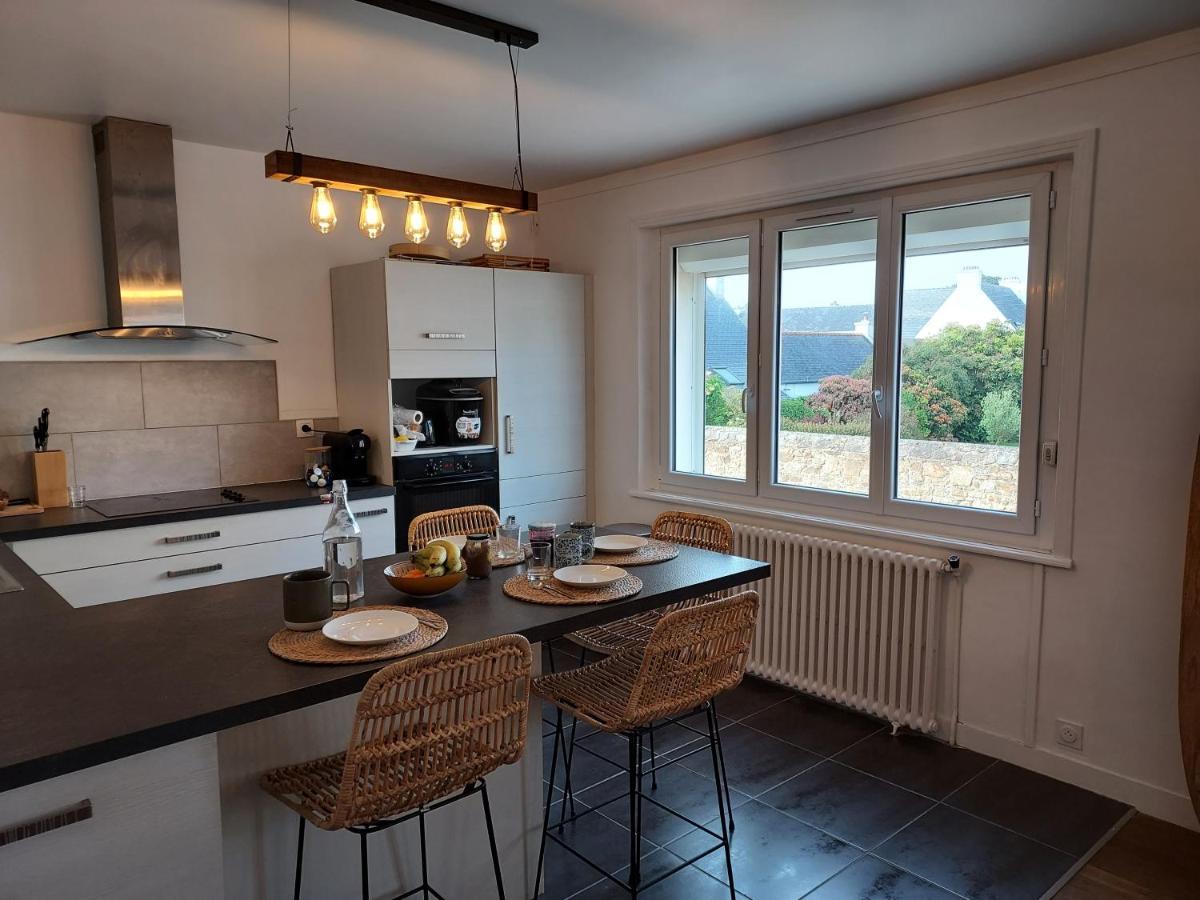 פלוגאסנו Maison Au Coeur Du Bourg, Plages A Pied מראה חיצוני תמונה